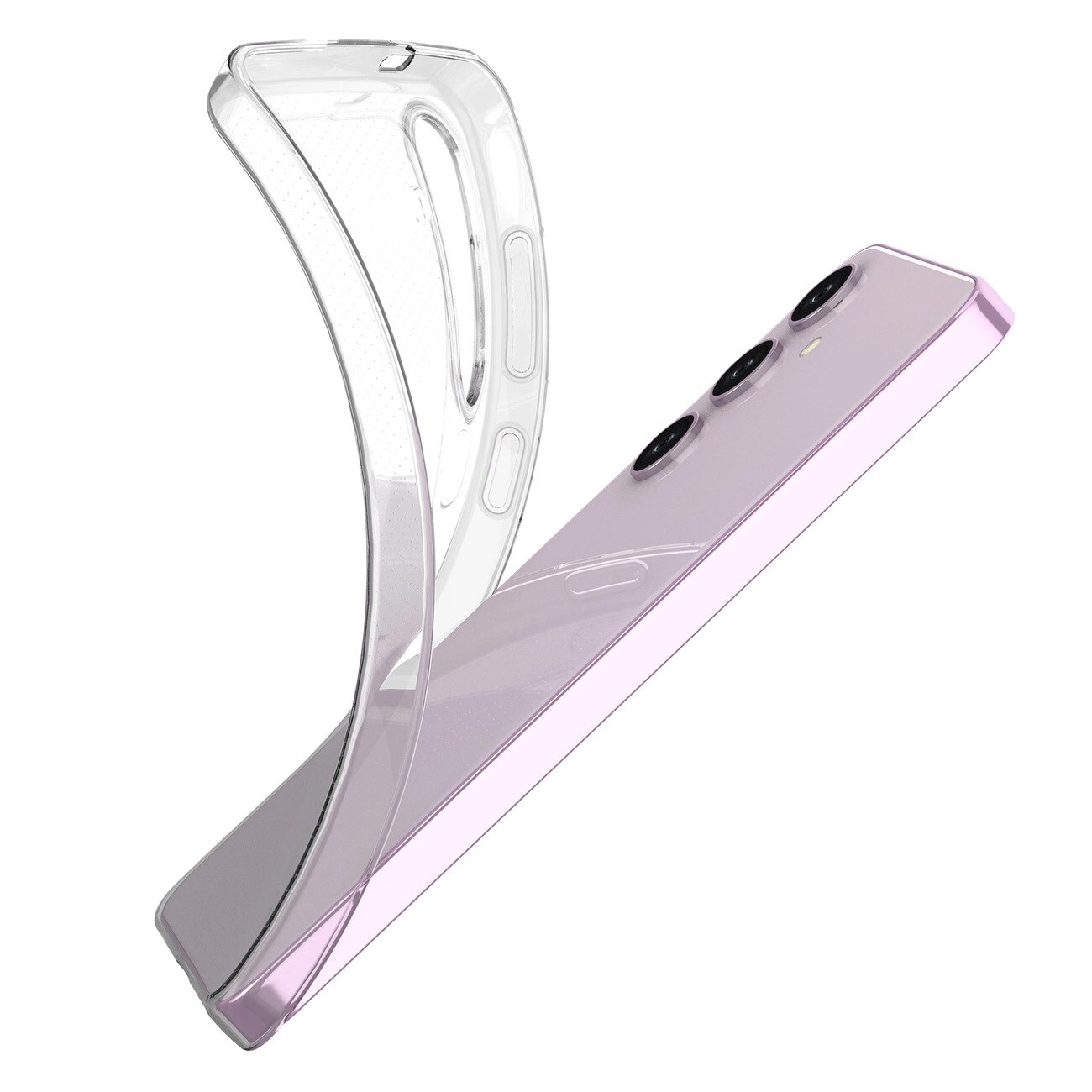 Ultraklart etui til Samsung Galaxy A35 - gennemsigtigt