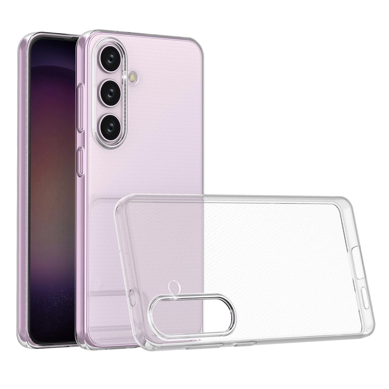 Ultraklart etui til Samsung Galaxy A35 - gennemsigtigt