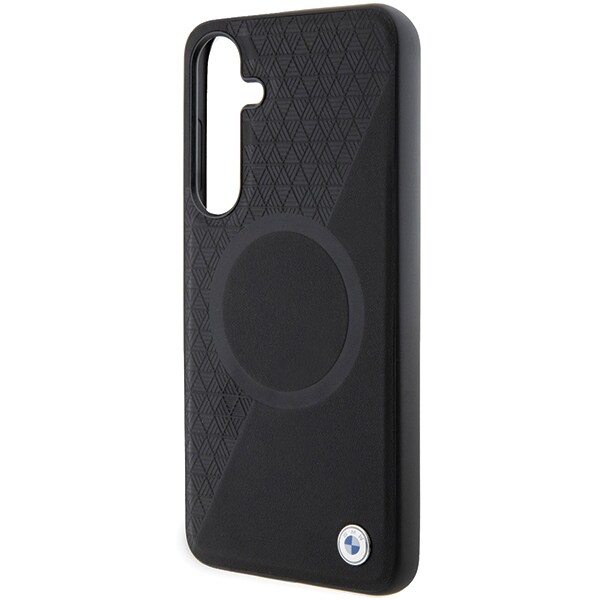 BMW BMHMS24S23RTPK S24 S921 sort/sort hardcase Signature Leather Half Textured & Circle MagSafe