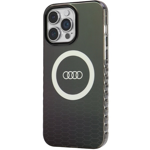 Audi IML Big Logo MagSafe-etui til iPhone 14 Pro Max - sort