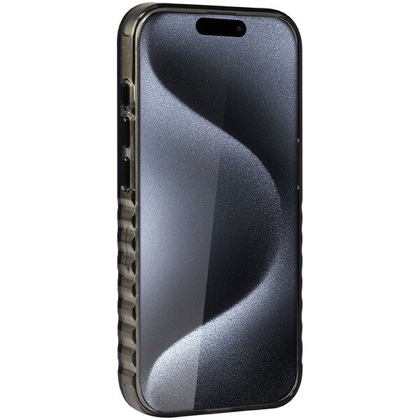 Audi IML Big Logo MagSafe-etui til iPhone 15 Pro Max - sort