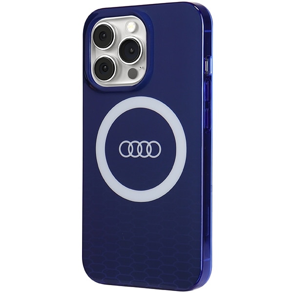 Audi IML Big Logo MagSafe-etui til iPhone 13 Pro / 13 - blå