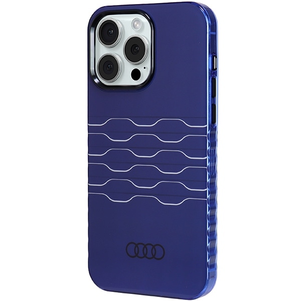 Audi IML MagSafe-etui til iPhone 15 Pro Max - blå