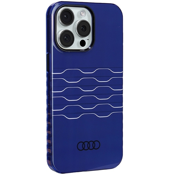 Audi IML MagSafe-etui til iPhone 15 Pro Max - blå