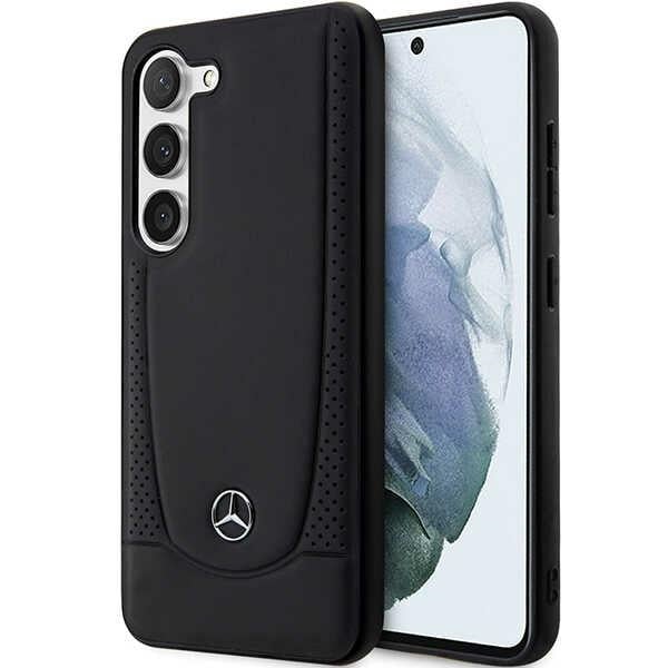Mercedes Urban-etui i læder til Samsung Galaxy S23 FE - sort