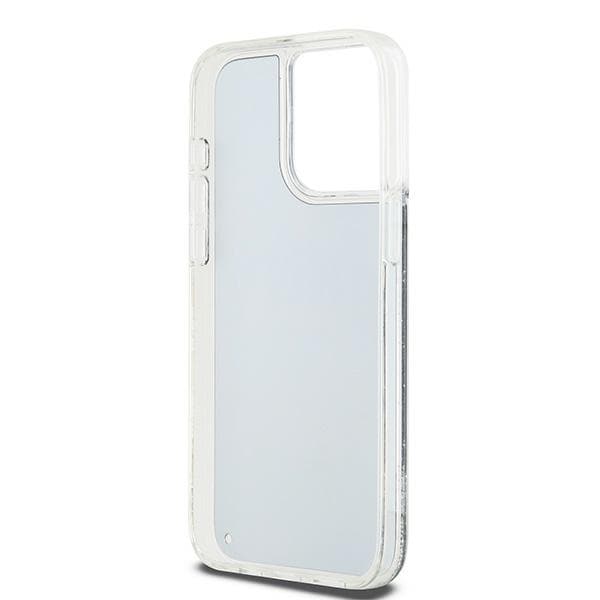 DKNY Liquid Glitter Big Logo iPhone 14 Pro Max-etui - Sort