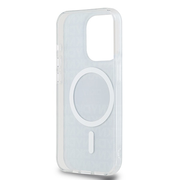 DKNY IML Mono & Stripe MagSafe-etui til iPhone 13 Pro / 13 - Sort
