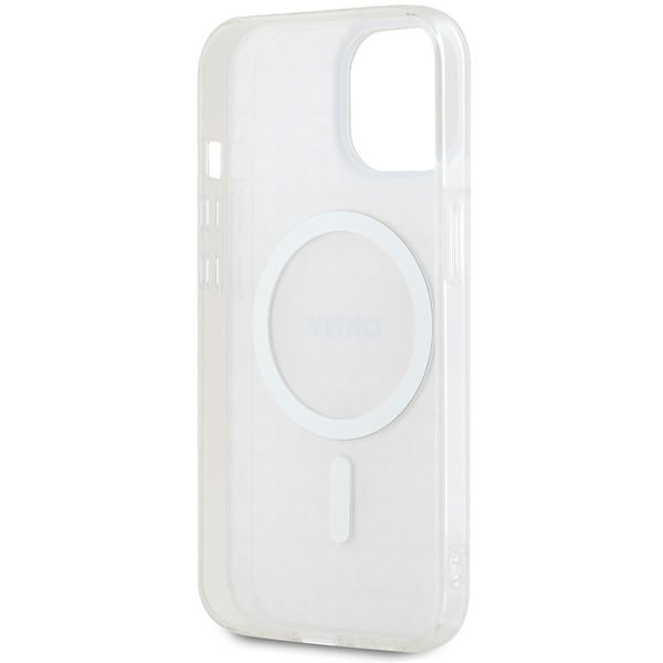 DKNY IML Mono & Stripe MagSafe-etui til iPhone 15 / 14 / 13 - pink