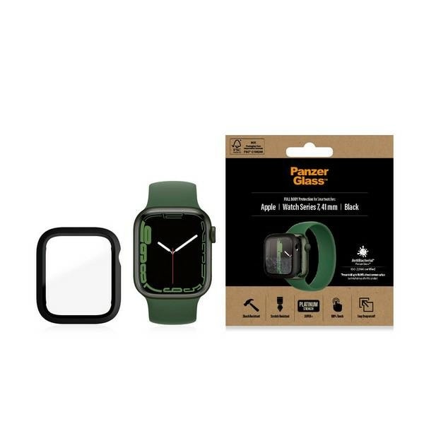 PanzerGlass Full Body Case til Apple Watch 7 41mm - Sort