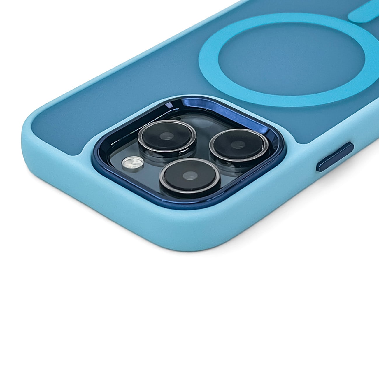 Magnetic Collection MagSafe-etui til iPhone 16 - lyseblå