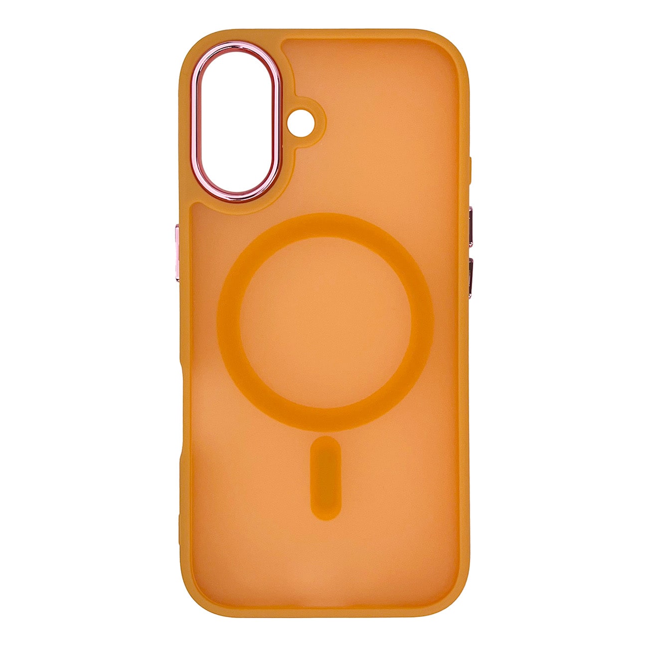 Magnetic Collection MagSafe iPhone 16 Etui - Orange
