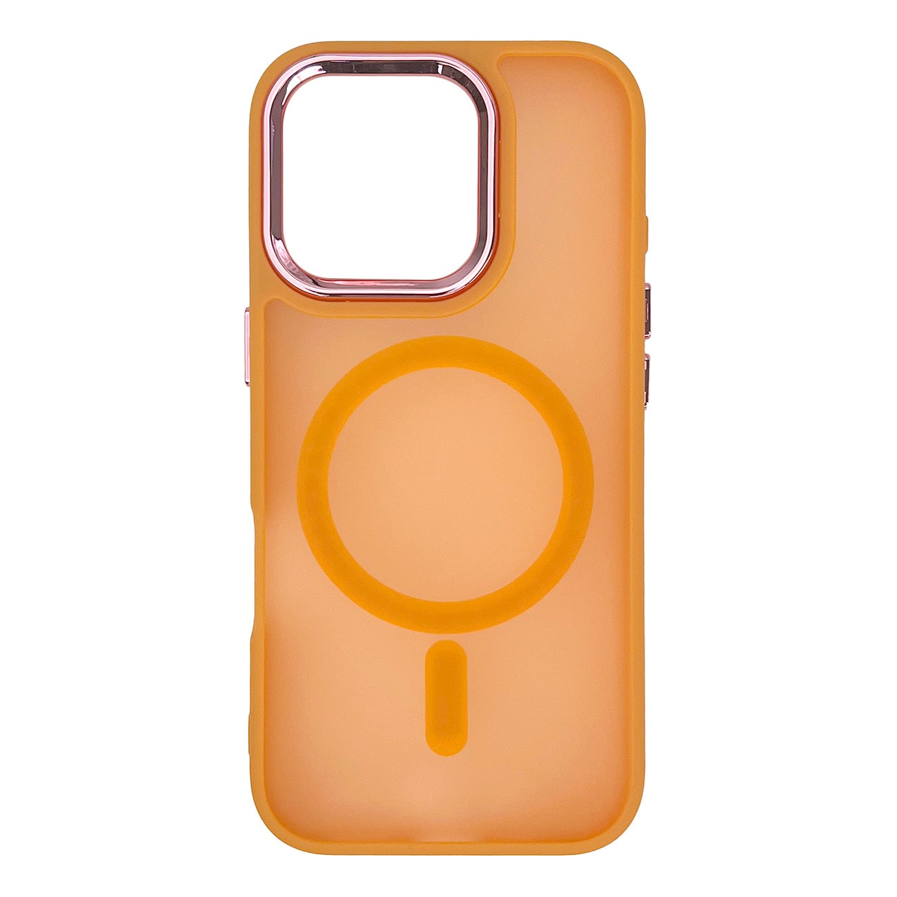 Magnetic Collection MagSafe iPhone 16 Pro-etui - Orange