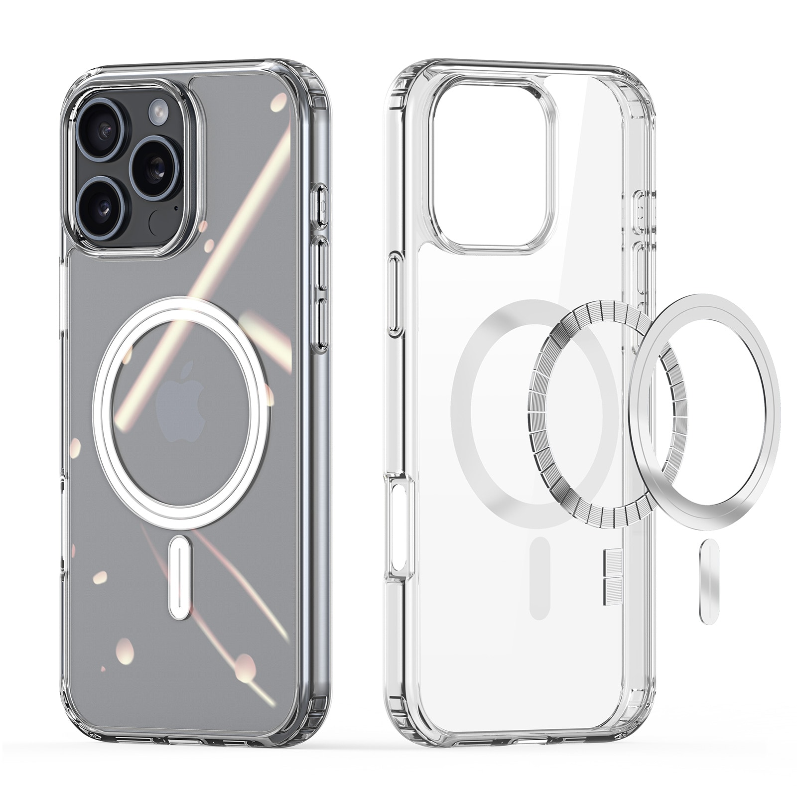 Dux Ducis Clin Mag-etui med MagSafe til iPhone 16 Pro Max - gennemsigtig