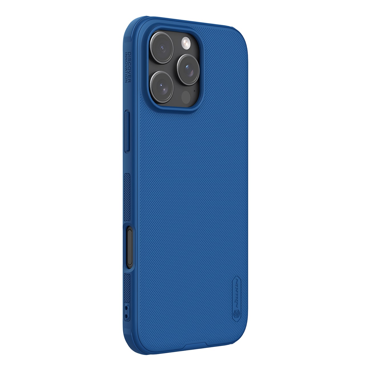 Nillkin Super Frosted Shield Pro-etui til iPhone 16 Pro - blå