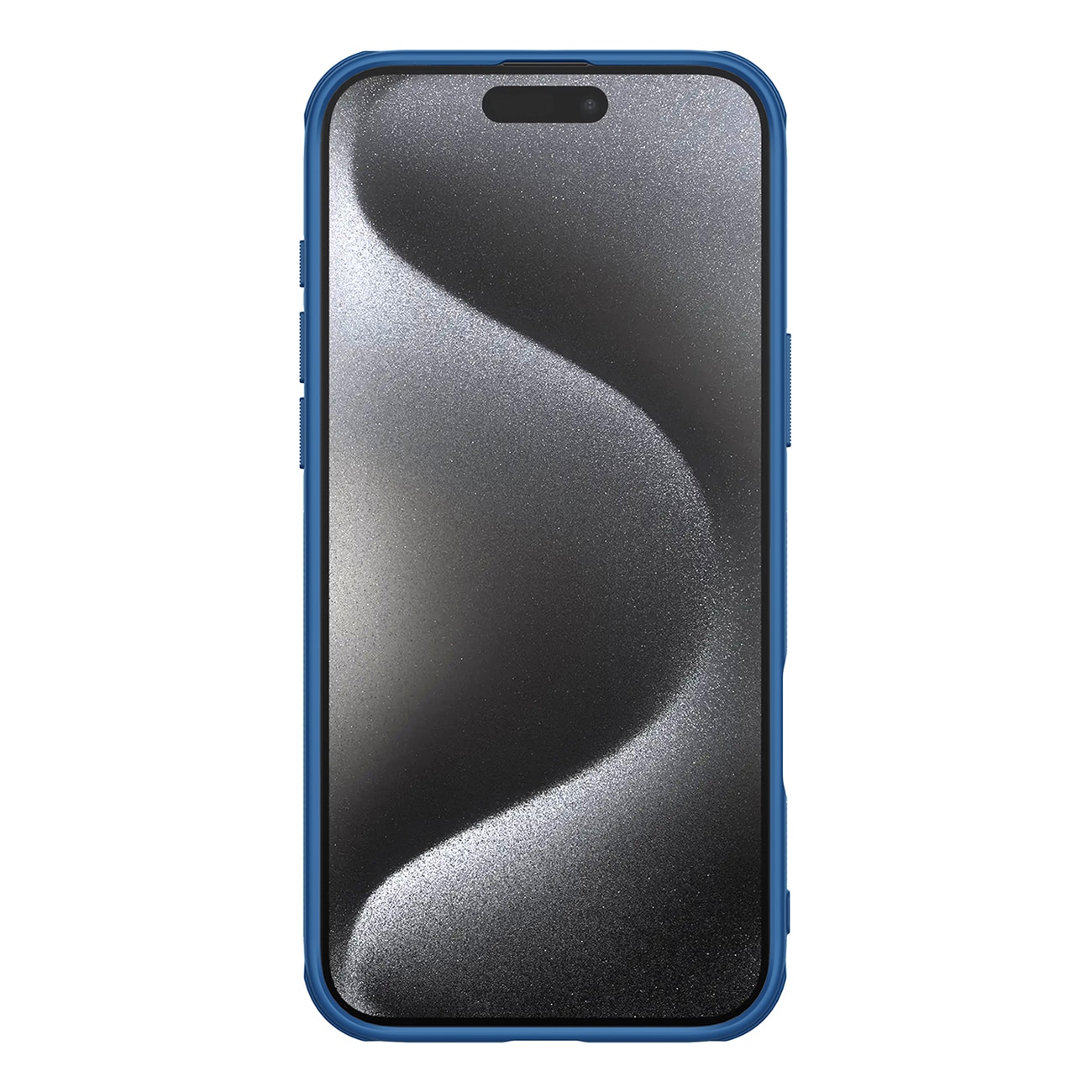 Nillkin Super Frosted Shield Pro-etui til iPhone 16 Pro - blå