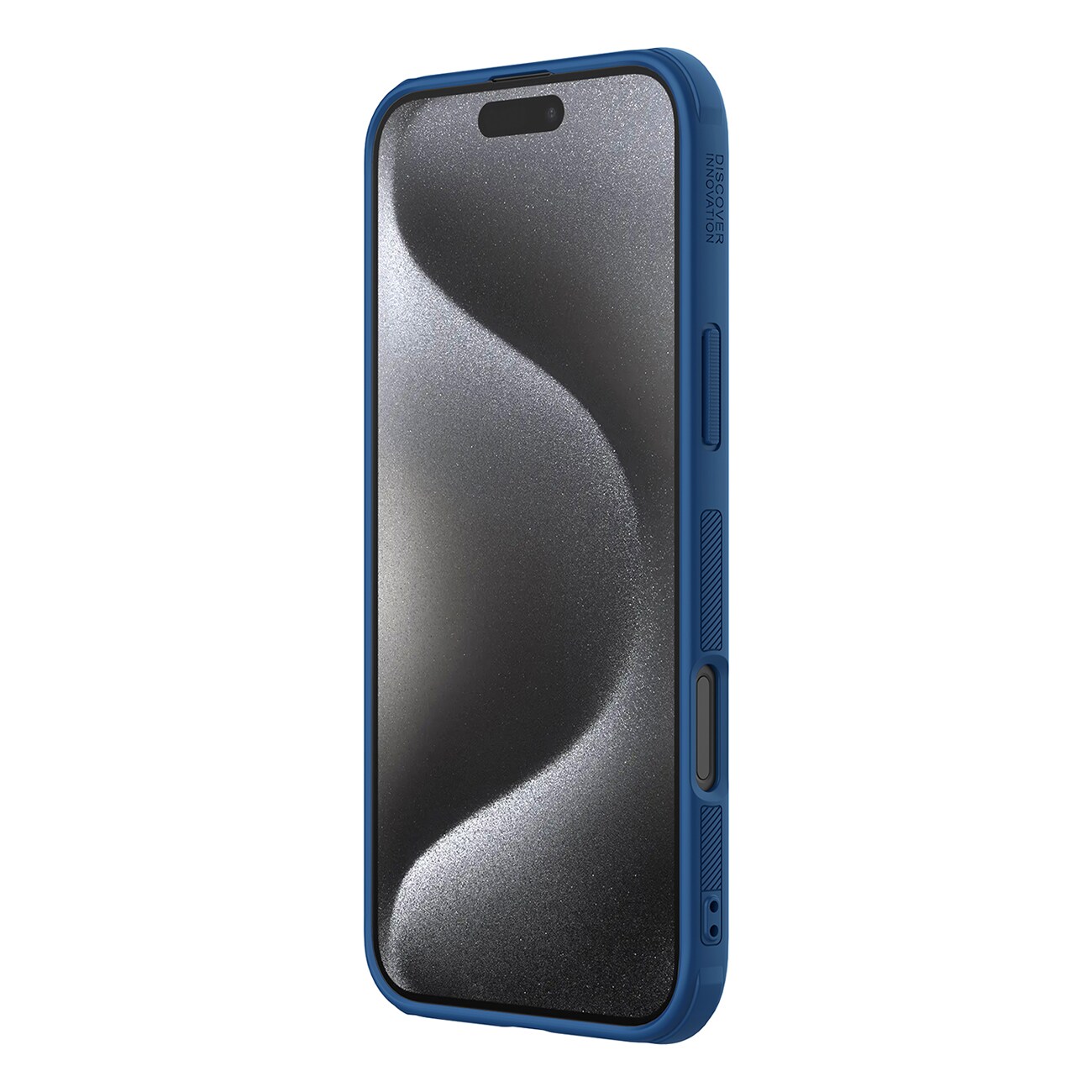 Nillkin Super Frosted Shield Pro-etui til iPhone 16 Pro - blå