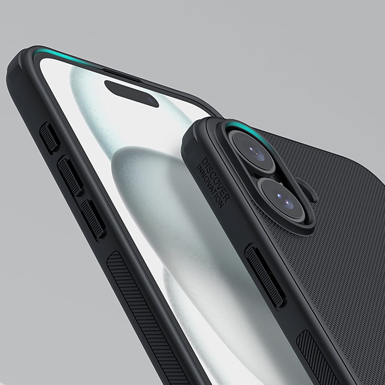 Nillkin Super Frosted Shield Pro magnetisk etui til iPhone 16 - sort