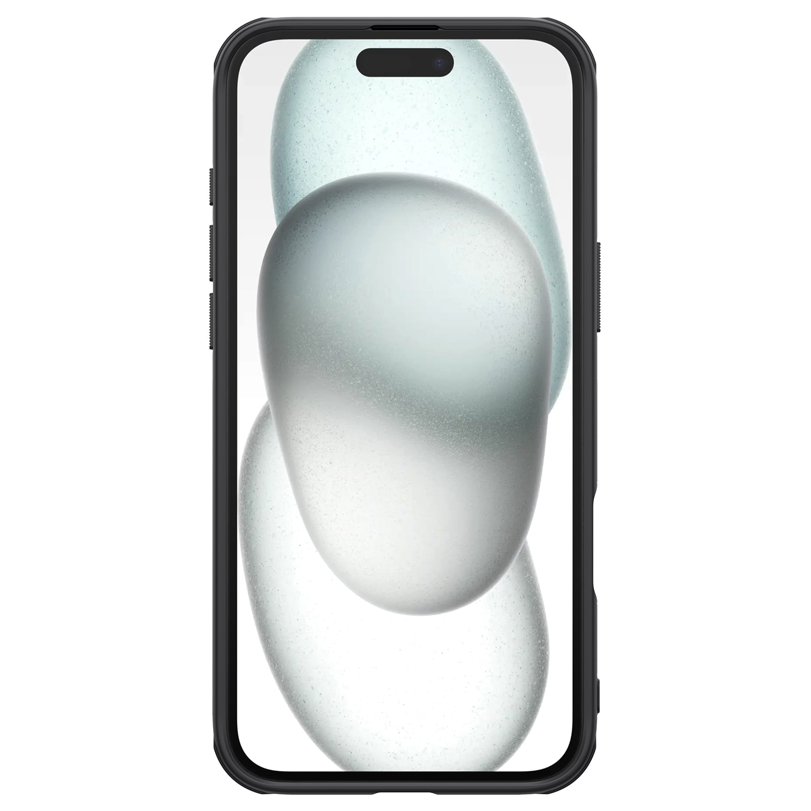 Nillkin Super Frosted Shield Pro magnetisk etui til iPhone 16 - sort