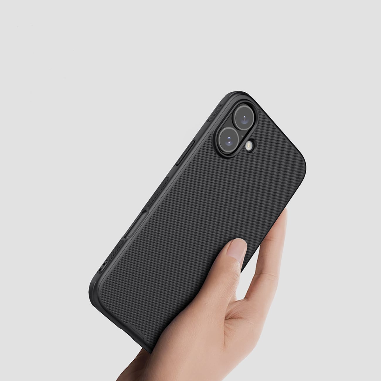 Nillkin Super Frosted Shield Pro magnetisk etui til iPhone 16 - sort