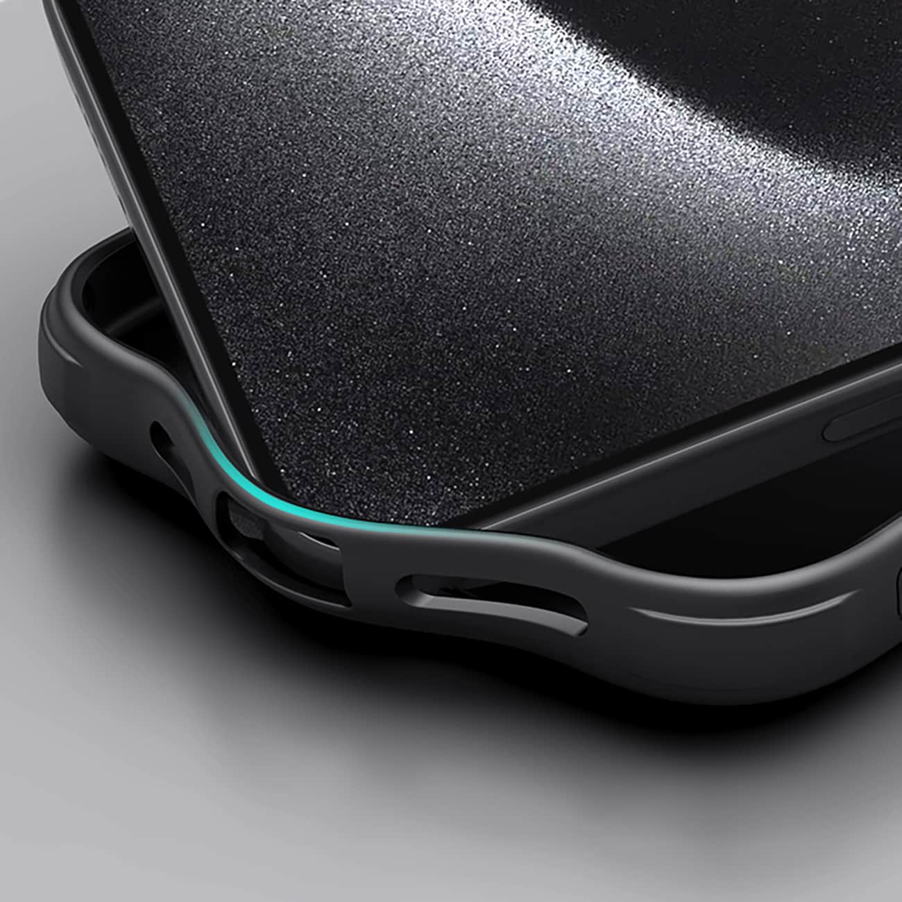 Nillkin Super Frosted Shield Pro-etui til iPhone 16 Pro - sort