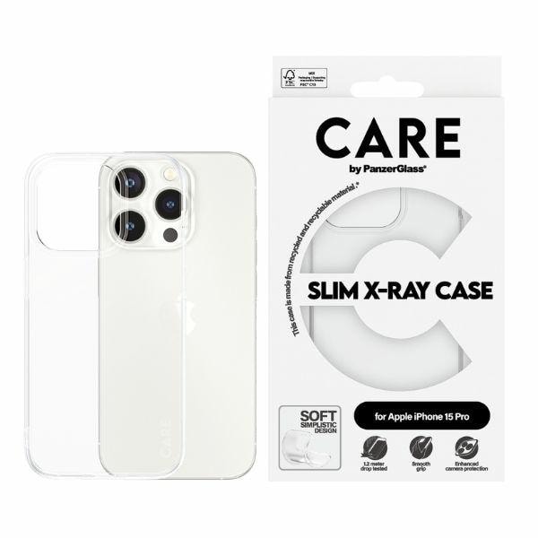CARE by PanzerGlass Slank X-Ray taske til iPhone 15 Pro - Klar