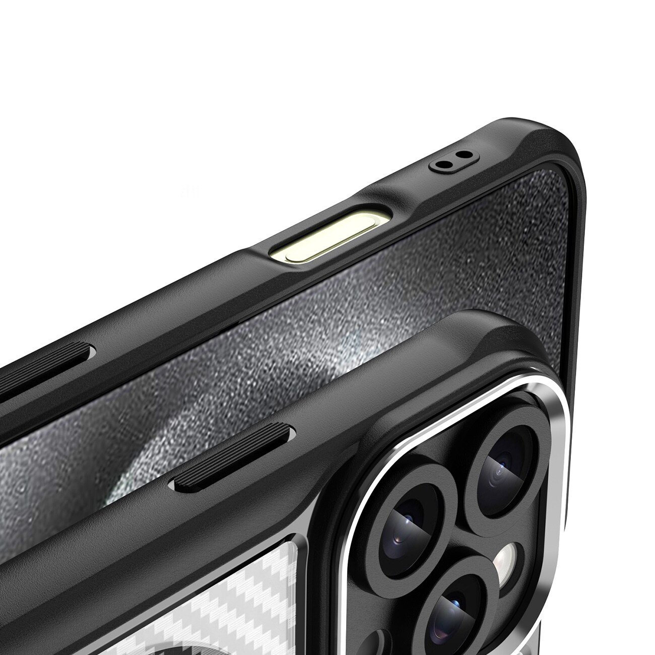 Leading Series MagSafe silikoneetui til iPhone 16 Pro - Sort