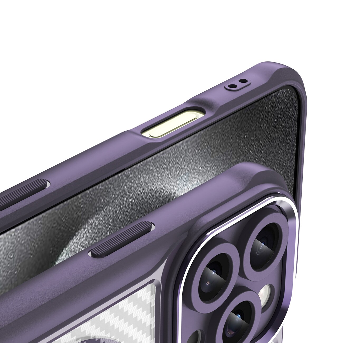 Leading Series MagSafe silikoneetui til iPhone 16 Pro - Lilla