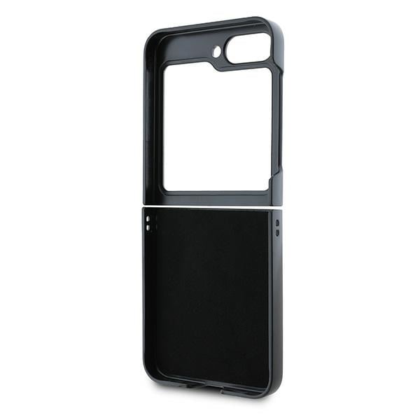 DKNY Repeat Pattern Stack Logo Case til Samsung Galaxy Z Flip6 - Sort