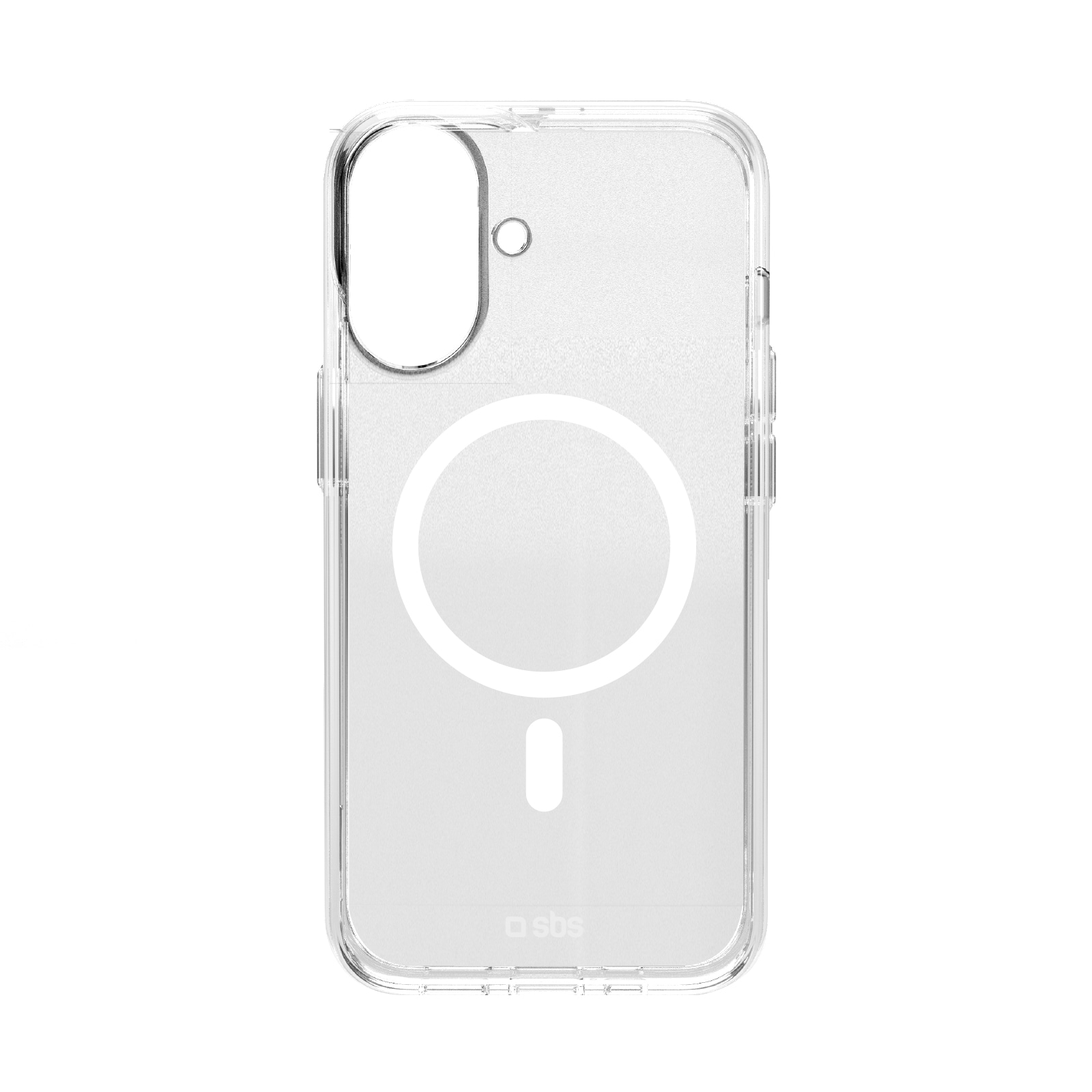 SBS Extreme Mag D3O MagSafe-etui til iPhone 16 Plus - Transparent