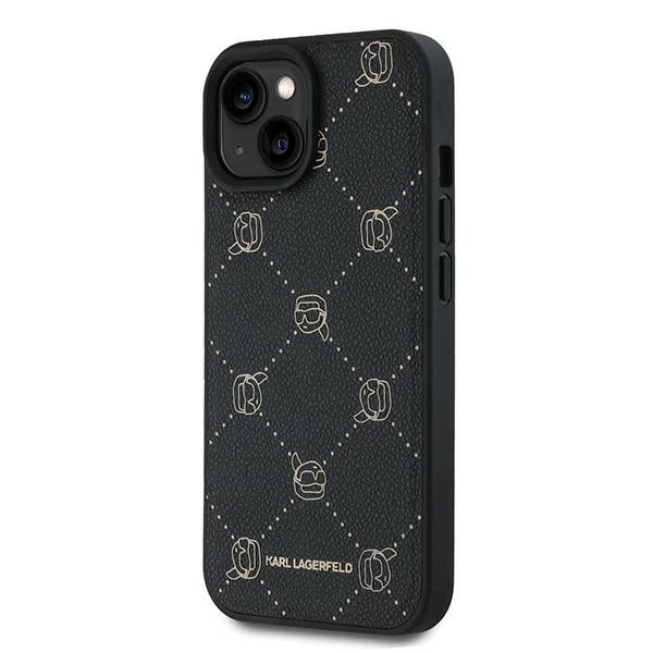 Karl Lagerfeld Karl Head MagSafe-etui til iPhone 15 Plus - Sort