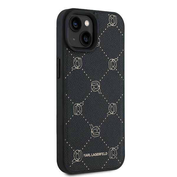 Karl Lagerfeld Karl Head MagSafe-etui til iPhone 15 Plus - Sort