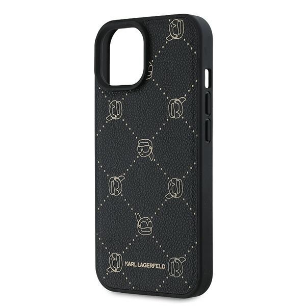 Karl Lagerfeld Karl Head MagSafe-etui til iPhone 15 Plus - Sort