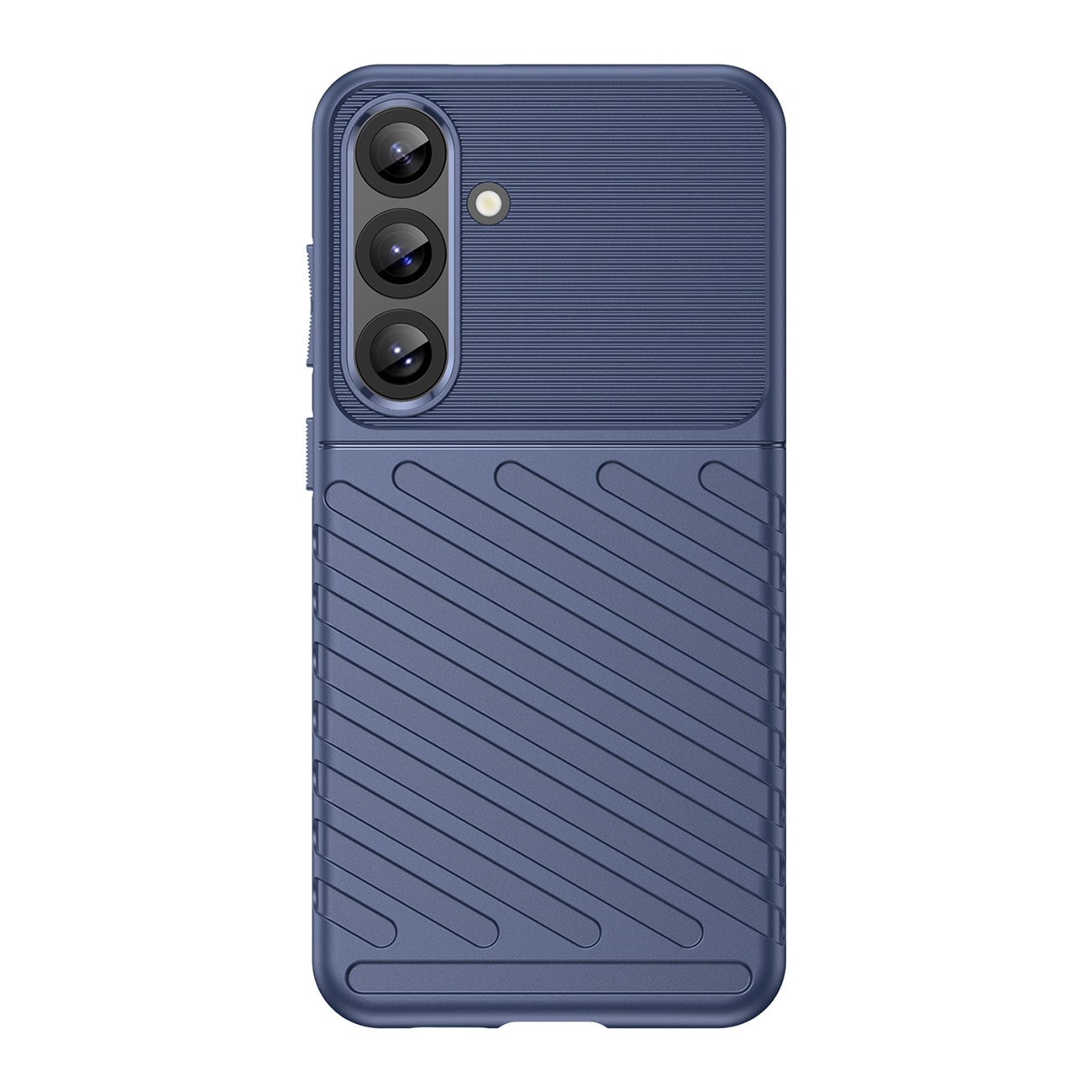 Thunder Case til Samsung Galaxy S25+ pansret silikone cover - Blå