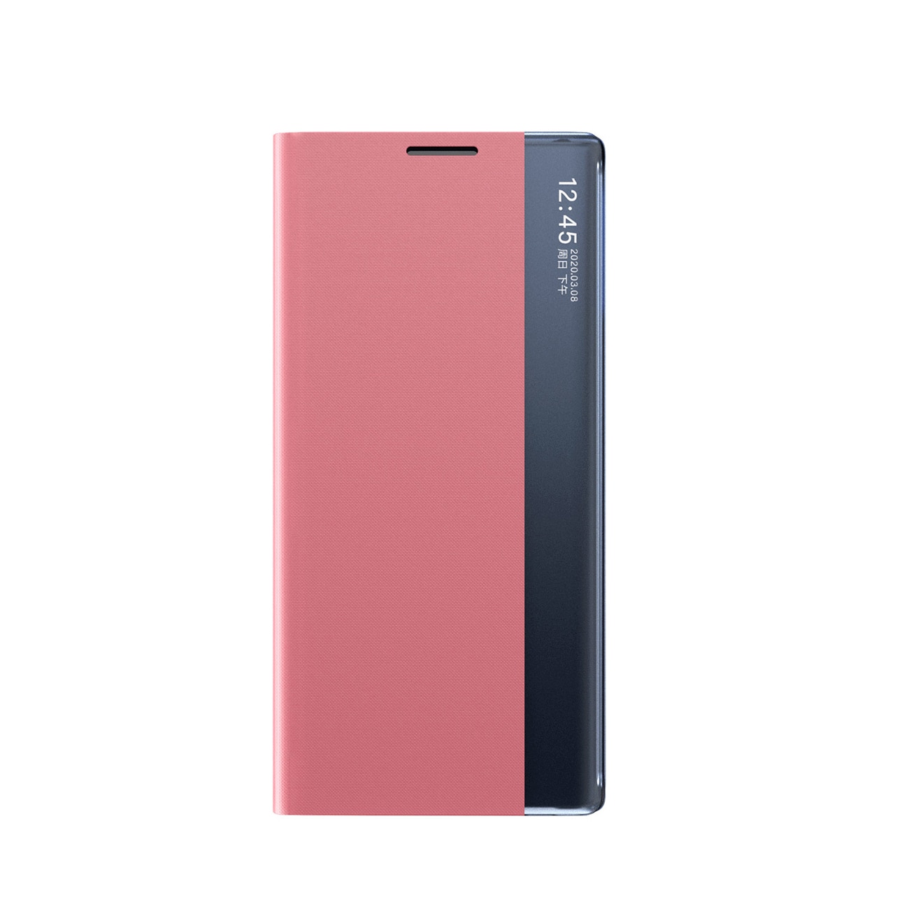 Nyt Sleep-etui til Samsung Galaxy A16 / A16 5G Cover med flip og stativ - Pink
