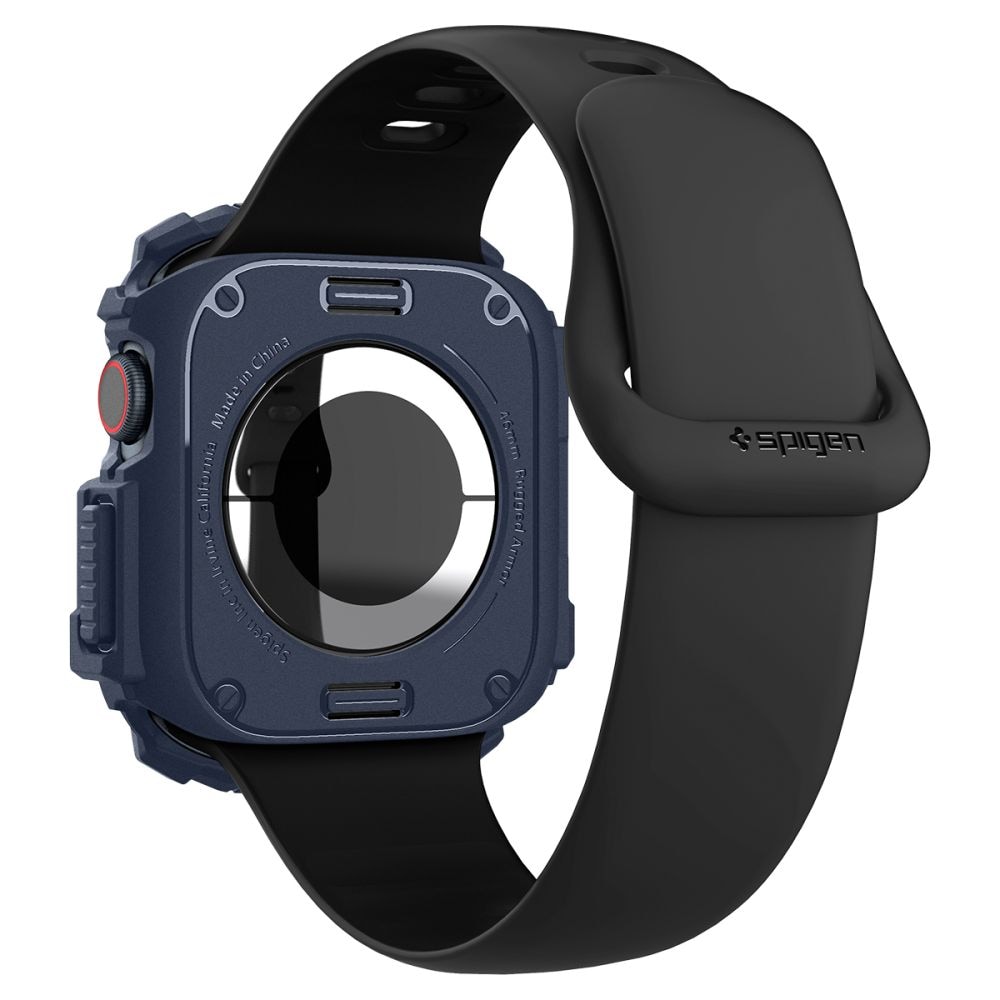 Spigen Robust panseretui til Apple Watch 10 46mm - marineblå