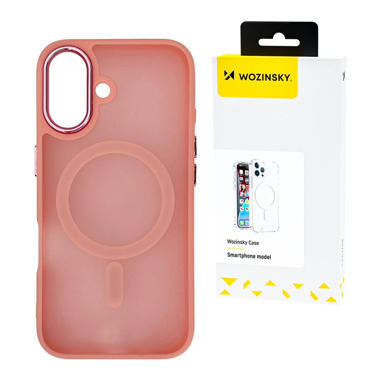 Wozinsky Fashion Case MagSafe til Samsung Galaxy S25 Ultra - Pink