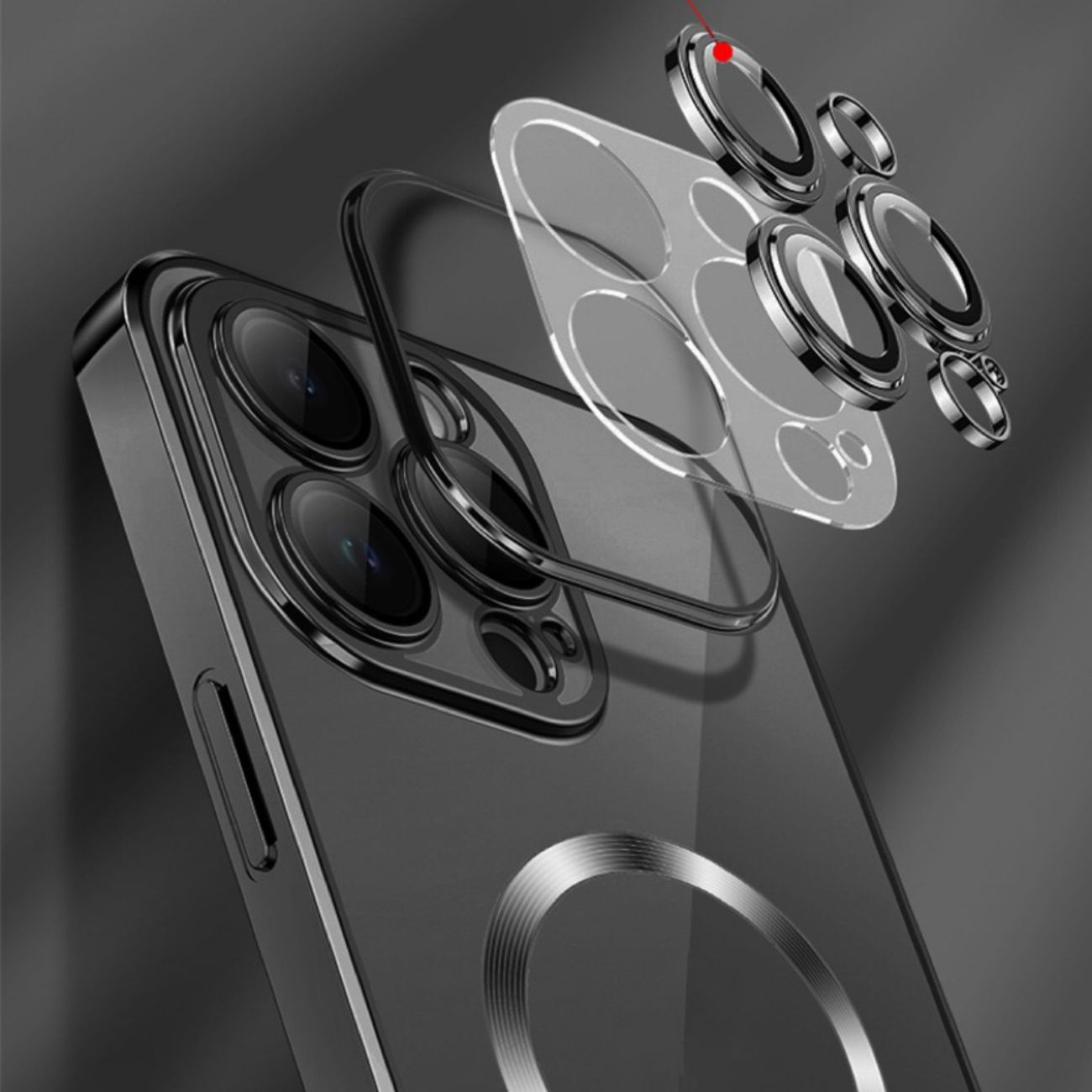 Wozinsky Galvaniseret Magsafe-etui til Samsung Galaxy S24 FE - Guld