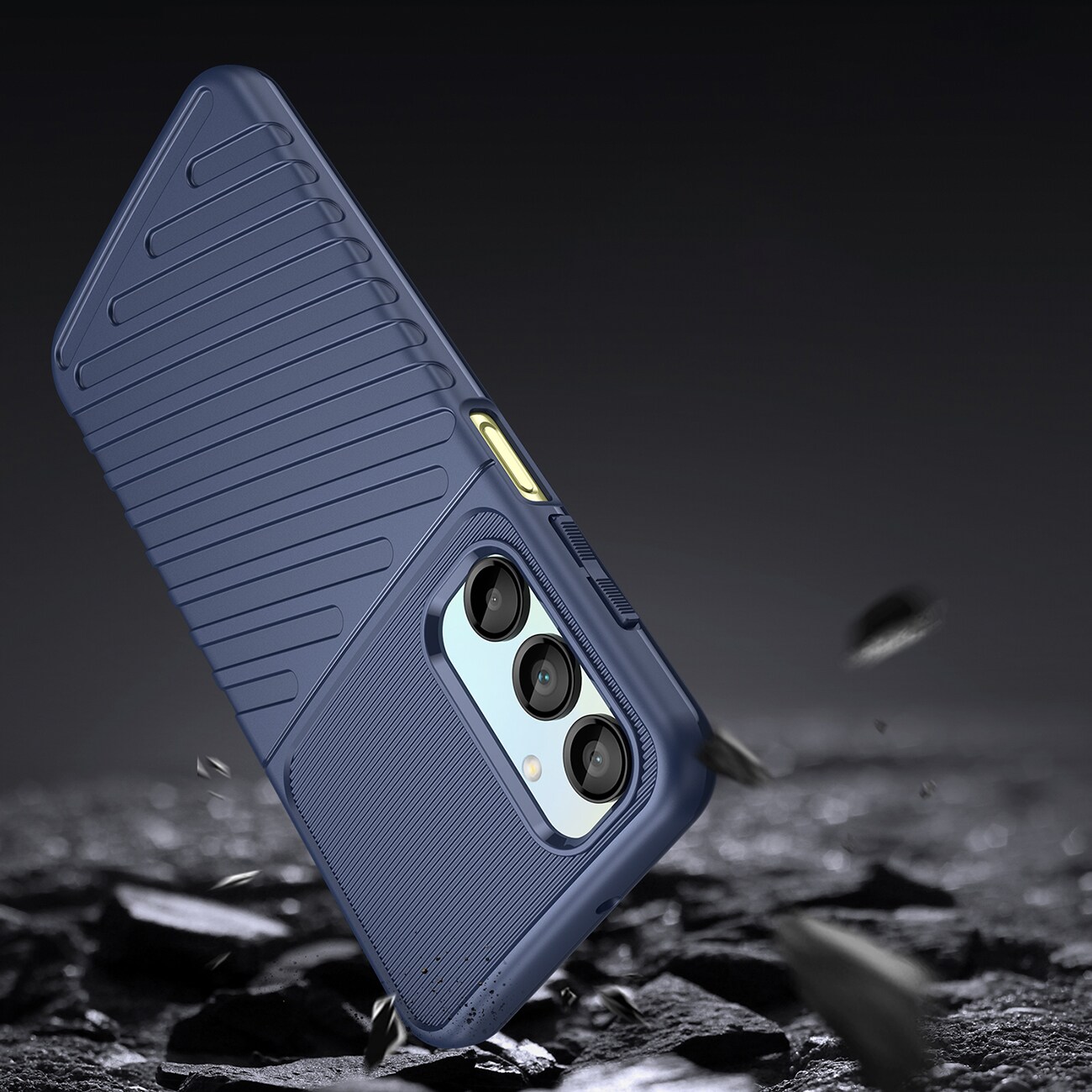 Thunder Case til Samsung Galaxy A26 pansret silikone cover - blå