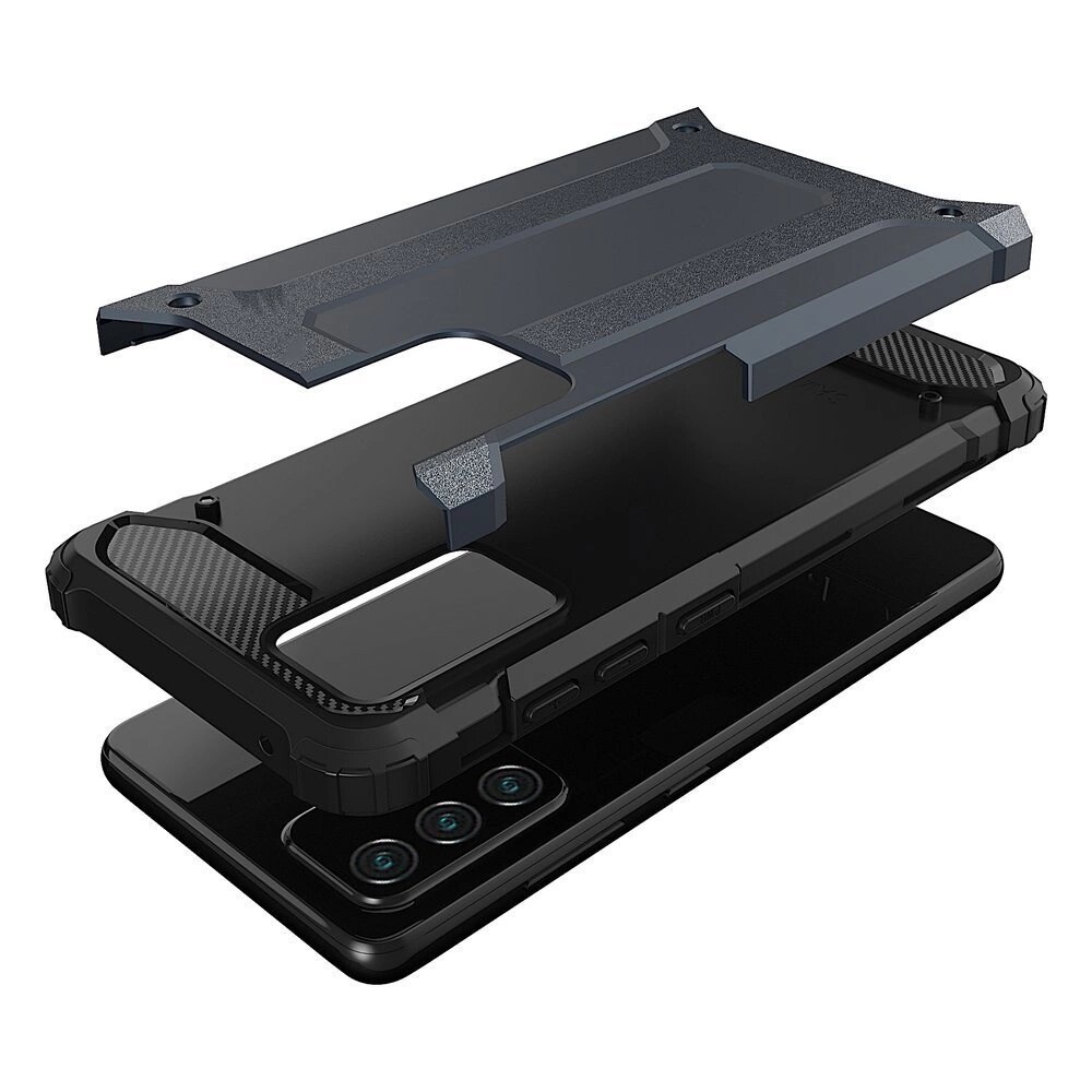 Hybrid Armor-etui til Samsung Galaxy A26 - Blå
