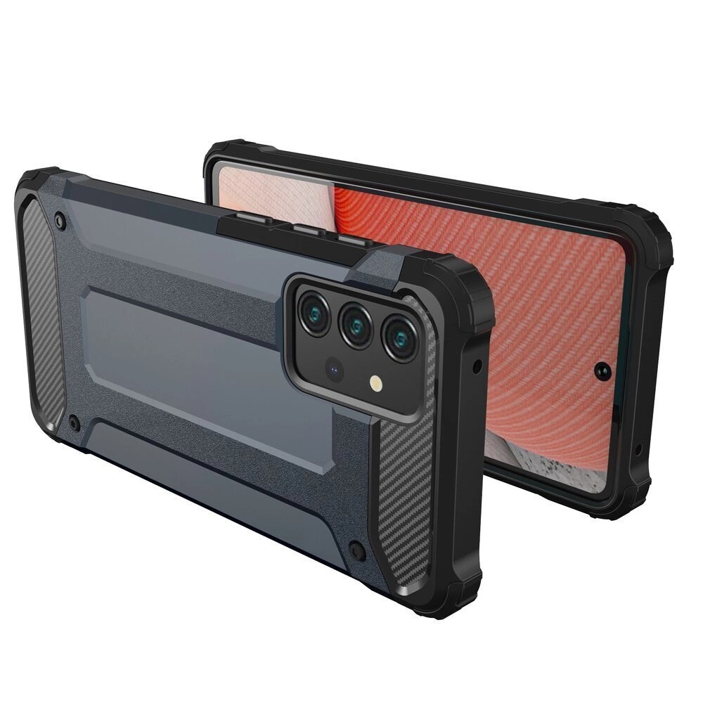 Hybrid Armor-etui til Samsung Galaxy A26 - Blå