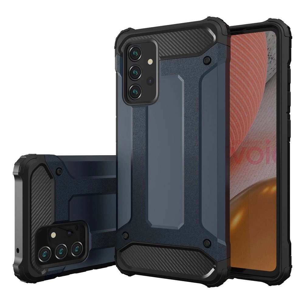Hybrid Armor-etui til Samsung Galaxy A26 - Blå
