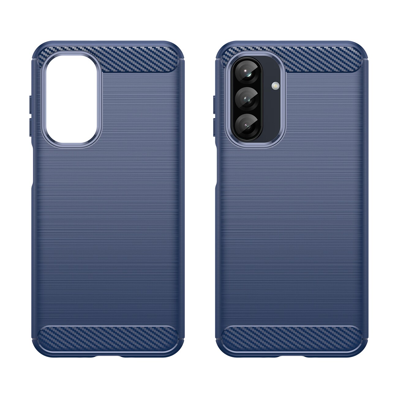Carbon-etui til Samsung Galaxy A26 - Blå
