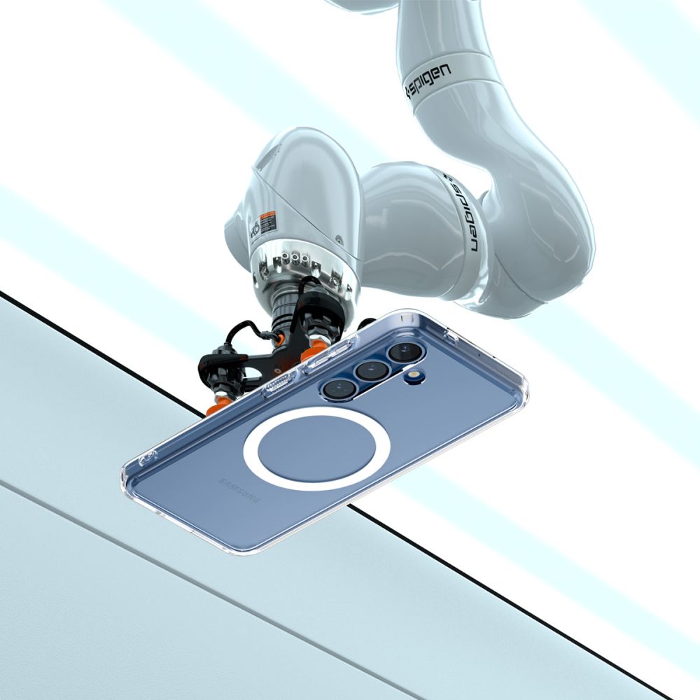 Spigen Ultra Hybrid Mag-etui til Samsung Galaxy S25 - Klar