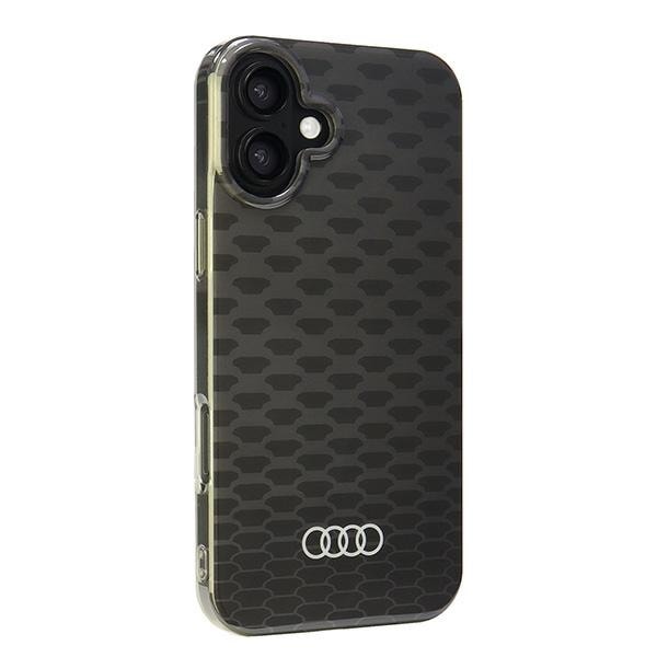 Audi IML Stitching Pattern MagSafe iPhone 16 Plus 6.7" sort/sort hardcase AU-IMLMIP16M-Q5/D3-BK