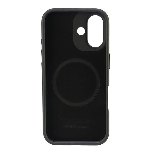 Audi syntetisk læder MagSafe iPhone 16 Plus 6,7" sort/sort hardcase AU-TPUPCMIP16M-GT/D3-BK