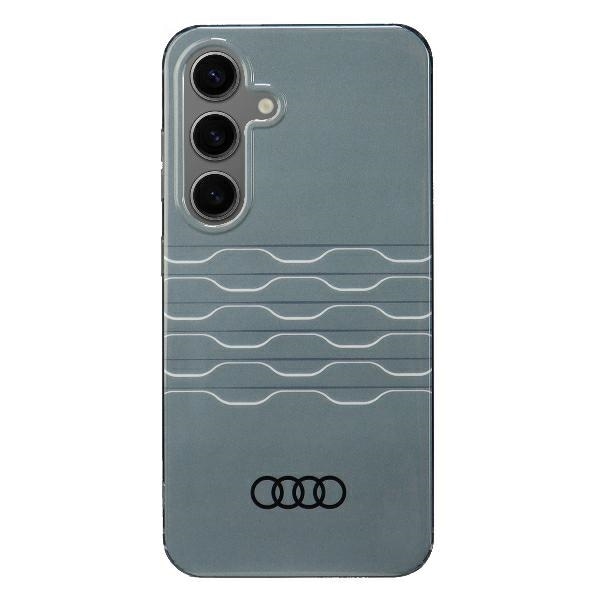 Audi IML Geometric Pattern Case S24 S921 grå/grå hardcase AU-IMLS24-A6/D3-GY