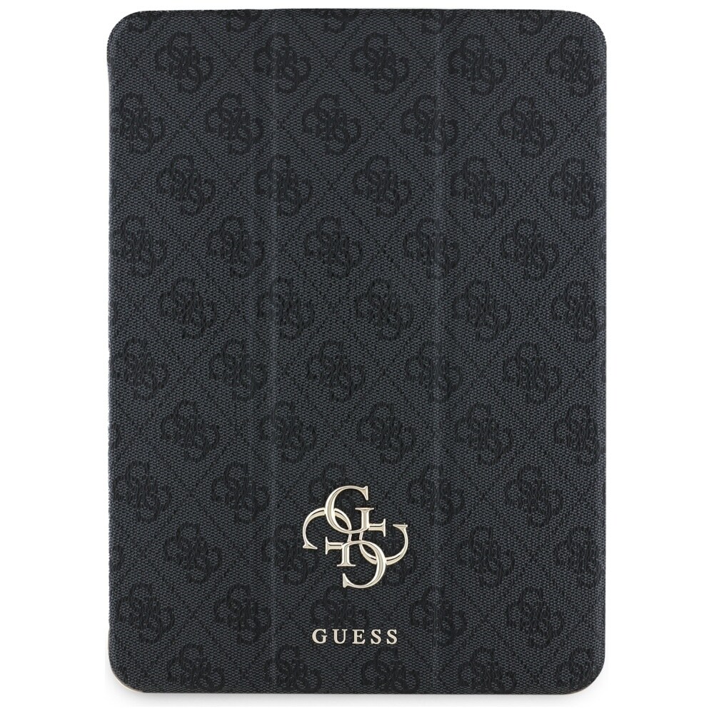 Guess GUFC11RM24PS4SGK iPad Air 11" 2024 sort/sort Magnetisk 4G Big Logo