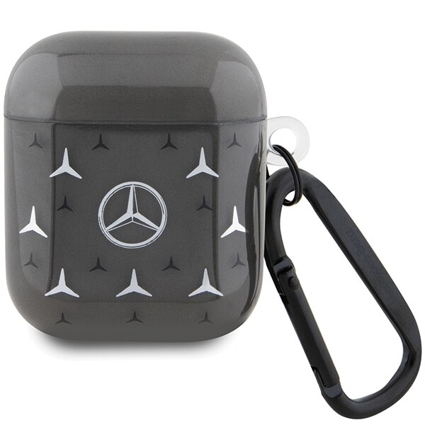 Mercedes MEA28DPMGS AirPods 1/2 cover sort/sort Stort stjernemønster
