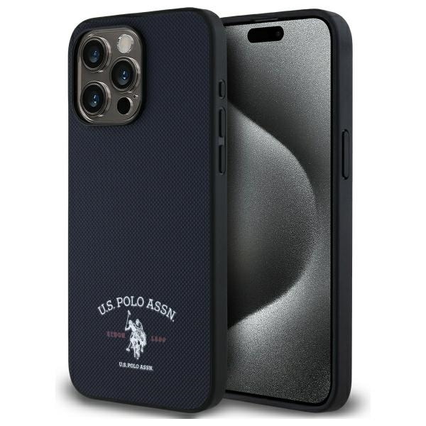 US Polo USHCP15XPARV iPhone 15 Pro Max 6.7" Navy Trykt DH-logo