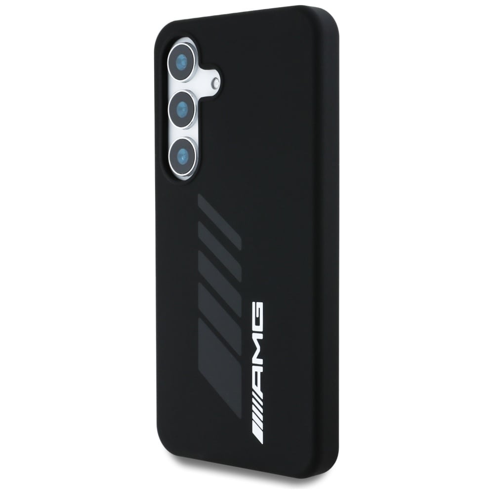 AMG Oversize Rhombs MagSafe-etui til Samsung Galaxy S25 - Sort